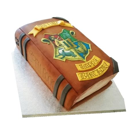 Harry potter spell book book. Harry Potter Spell Book Cake - Buy Online, Free Next Day ...