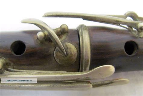 Antique E F Meyer Hannover Wood Flute