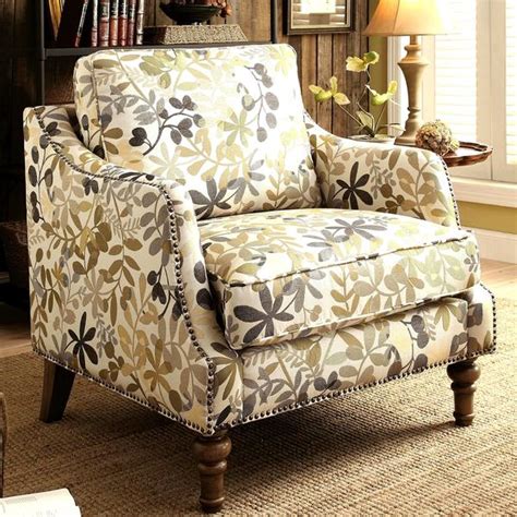Named after queen victoria, this was the furniture style of the english victorian period. Shop Leaf Design Living Room Upholstered Accent Chair with Nailhead Trim - Free Shipping Today ...