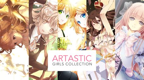Artastic Girls Collection Collaborative Anime Art Book Project Video