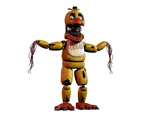 Withered Chica v3 Full Body by CoolioArt on DeviantArt