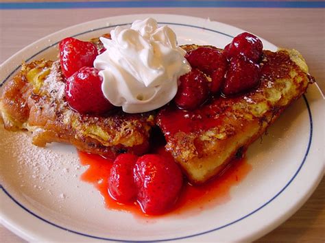 Honey And Butter Strawberry Cheesecake Stuffed French Toast