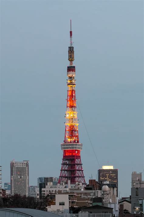 Tokyo Tower From Roppongi Hills 六本木ヒルズから Shinichiro Saka Flickr