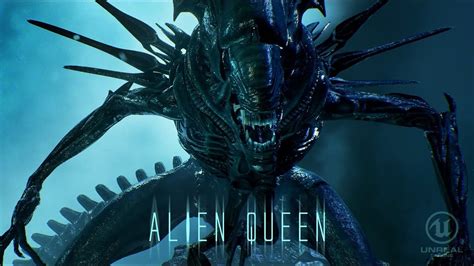 Artstation The Alien Queen Realtime On Unreal Engine 4