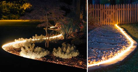 These fun lights can be wrapped around trees, ran along. Use rope lights to make your backyard sparkle and dazzle ...