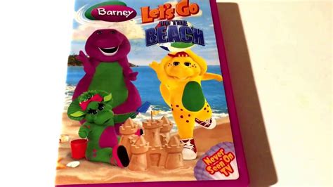 Barney Lets Go To The Beach Dvd Movie Collection Youtube
