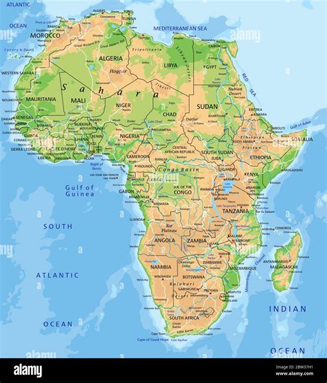 Mapa Fisico De Africa Mapa Fisico Africa Mapa Mapa De Geografia Images Sexiezpicz Web Porn