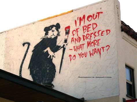 Banksy Heres Some More Of Banksys Work Arte Banksy Banksy Rat