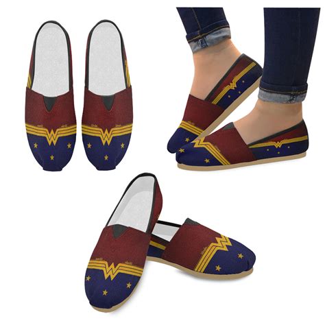 Wonder Woman Casual Canvas Womens Shoes Big Sale 3999 Free