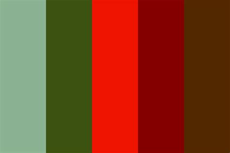 Brown Red Color Scheme