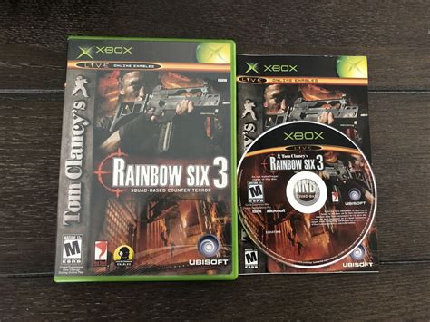 Rainbow Six 3 Original Xbox Complete Cib Video Games