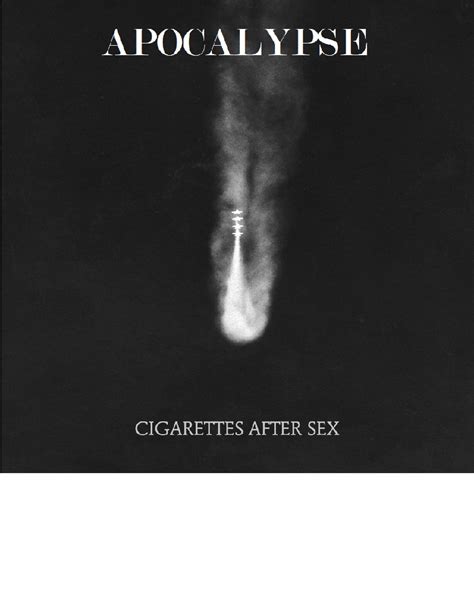 Cigarettes After Sex Apocalypse Sheet Music For Piano Percussion