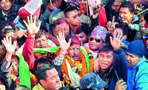nepal maoists defeated congress leads