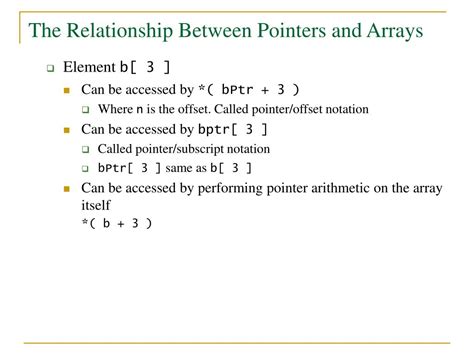 Ppt Lecture 7 C Pointers Powerpoint Presentation Free Download Id