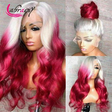 Lace Wigs 13x6 Ombre 613 Blonde Front Glueless Transparent Frontal