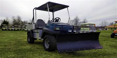 Golf Cart Snow Plows Hilltown Services