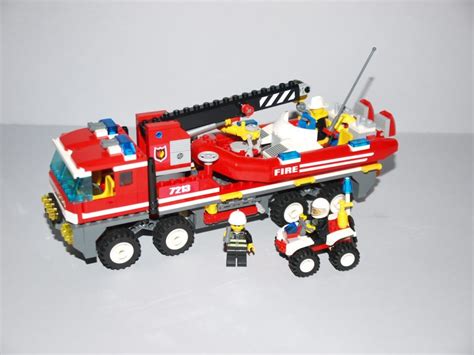 Lego Set 7213 Off Road Fire Truckandfireboat