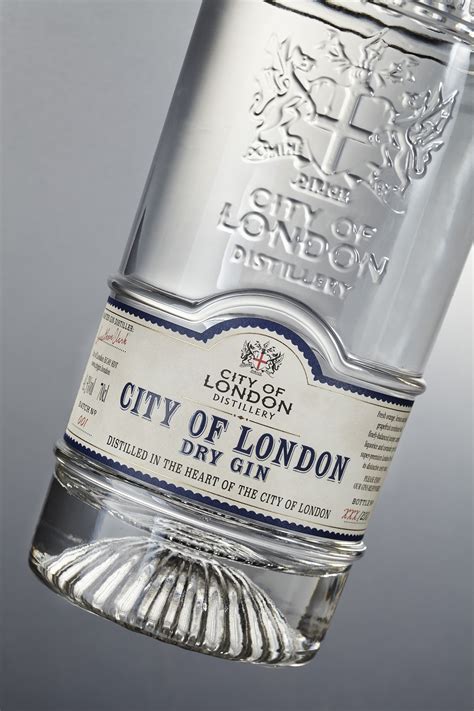 Bespoke Bottle Design For City Of London Distillery Gin Bottles