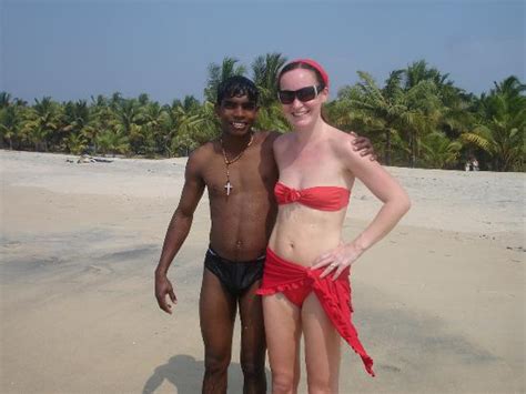 My Wife With A Local Babe Picture Of Marari Fishermen Village Beach Resort Mararikulam
