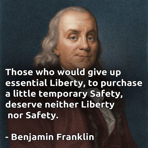 Benjamin Franklin Freedom Quotes Inspiration