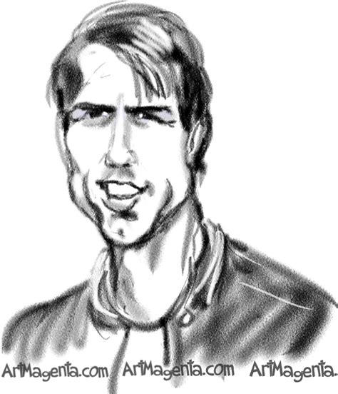 Caricatures Tom Cruise