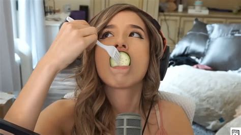 Pokimane Demonstrates How To Eat A Cucumber Properly Youtube