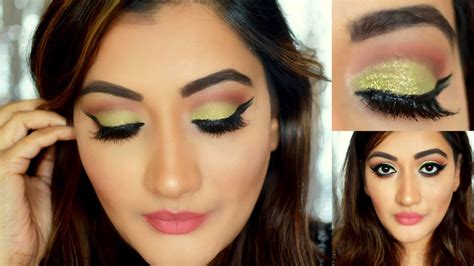 Soft Cut Crease Makeup Tutorial Mint Green And Brown Cut Crease Youtube