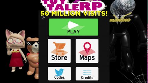 Roblox toytale roleplay new code for free pack new year in 2021! Toytale RP 50Mil Visits New Code - YouTube