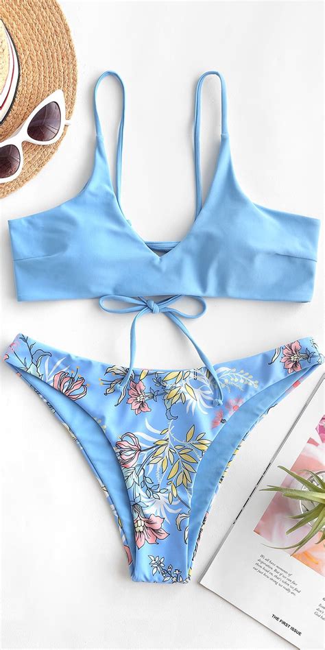 Cute Sky Blue Bikini Sets To Try Light Blue Bikini Bikinis Blue