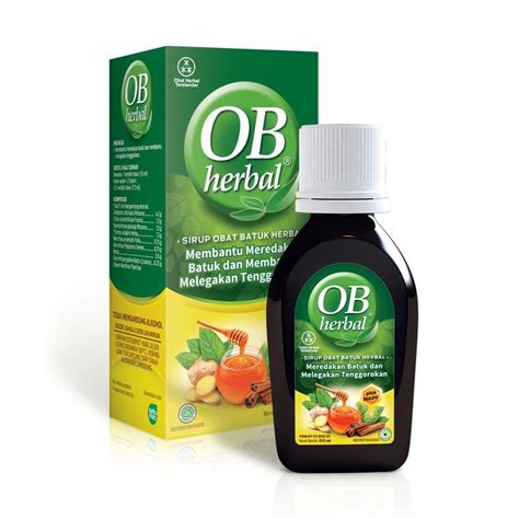 Contoh Obat Herbal Terstandar
