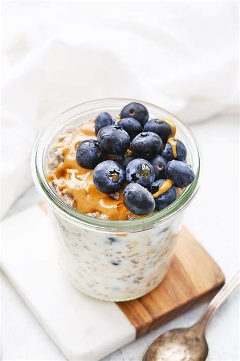 Blueberry Muffin Overnight Oats Creamy Delicious Overnight Oats With