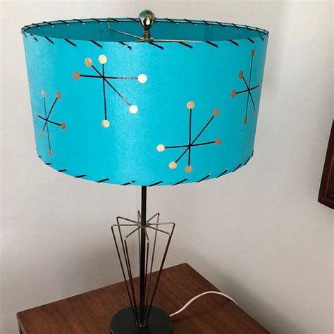 Made To Order Mid Century Vintage Style Fiberglass Lamp Shade Custom