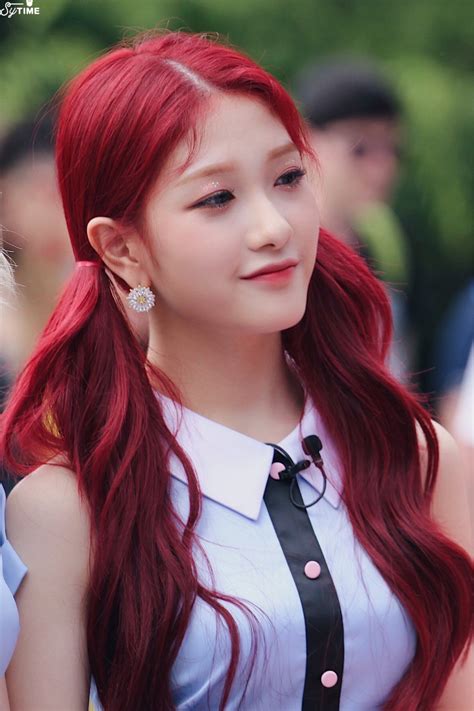 Seoyeon Kpop Kdrama Bts Exo Kpoparmy Red Hair Kpop Girl Hair Colors Kpop Hair