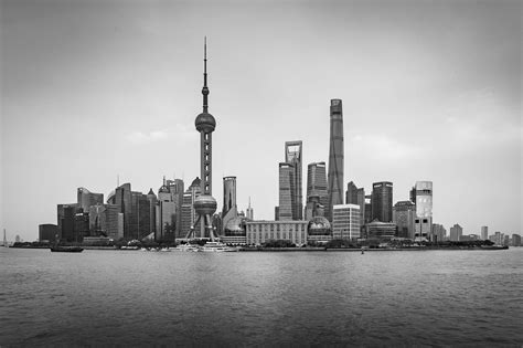 Shanghai Skyline Ed Okeeffe Photography