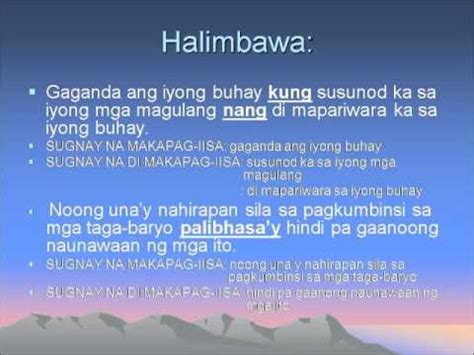 Uri Ng Pangungusap Ayon Sa Gamit