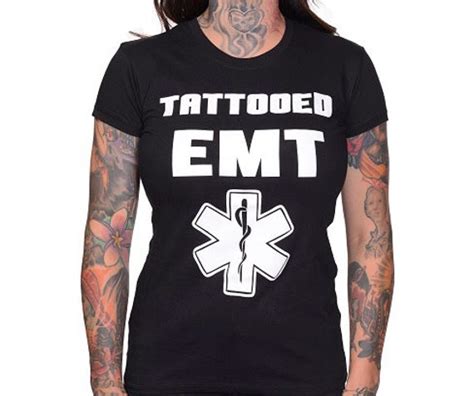 Items Similar To Tattooed Emt On Etsy