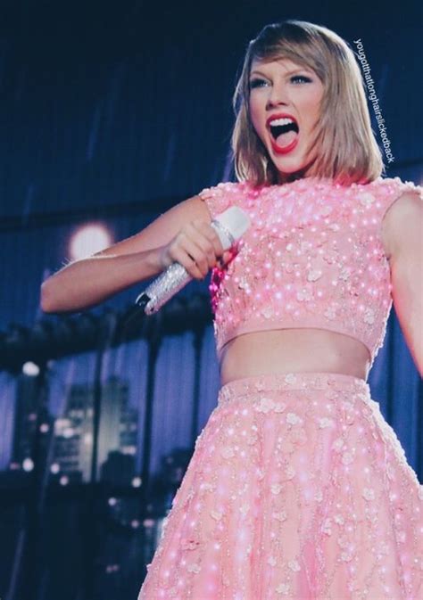 Taylor Swift Concert Taylor Swift Swift Taylor Alison Swift Taytay Pink Dress Tulle