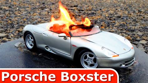 Burning My Porsche Boxster The Car Is On Fire Why Youtube