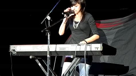 Christina Grimmie Singing Just A Dream At The Clear Water Flordia