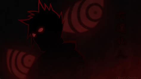 🥇 Naruto Shippuden Rikudo Sennin Rinnegan Eyes Silhouettes Wallpaper