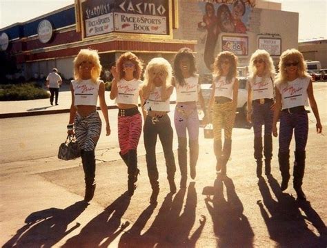 Vintage Las Vegas — Crazy Girls C 1990 Ten Years Before The Statue