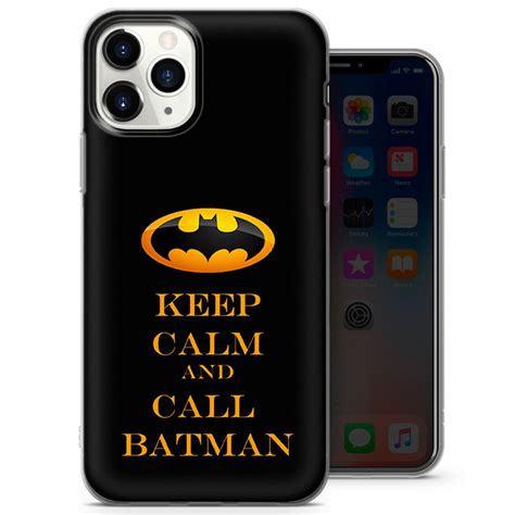Batman Phone Case For 7 8 Xs Xr 11 12 Pro Max 12 Mini Etsy