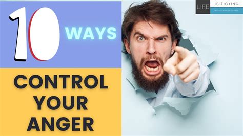 Temper Temper 10 Ways To Control Anger Youtube