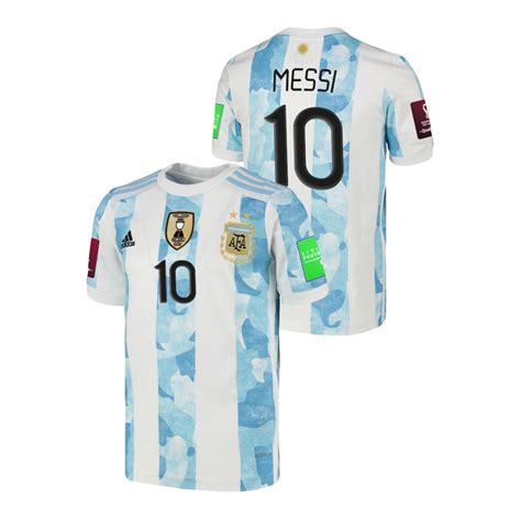 Lionel Messi 2022 Qatar World Cup Youth Jersey 2022 Qatar World Cup