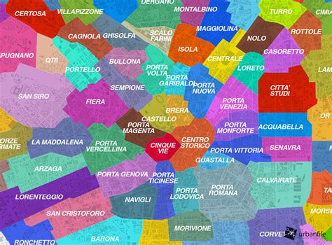 Milano Urbanistica Zone Quartieri O Distretti Che Gran Confusione