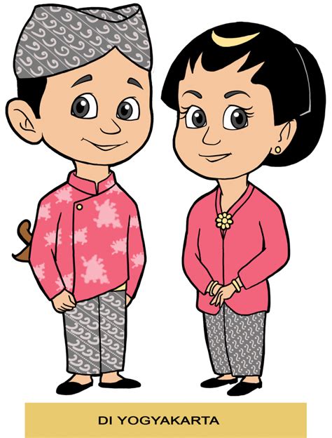 Wanita sunda yang berasal dari kalangan rakyat jelata mengenakan atasan berupa kebaya sunda tradisional. Gambar Pakaian Adat Di Yogyakarta - Contoh Baju Adat