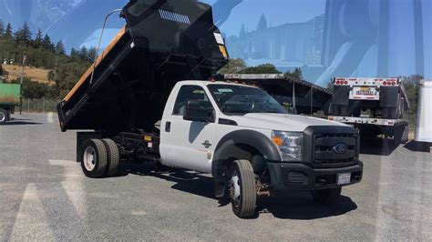 Used 2012 4x4 Ford F550 Dump Truck For Sale Excellent Condition