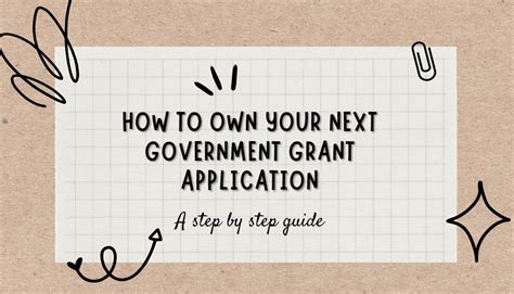 How To Own Your Next Government Grant Application Canada Small
