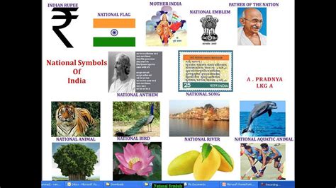 National Symbols India Pradnya Lkg Student Youtube