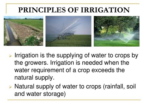 Ppt Principles Of Irrigation Powerpoint Presentation Free Download